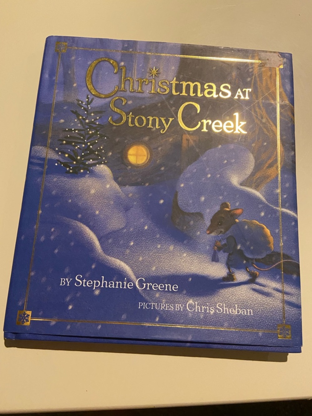 Christmas at Stony Creek Kids Book - Blue Cover